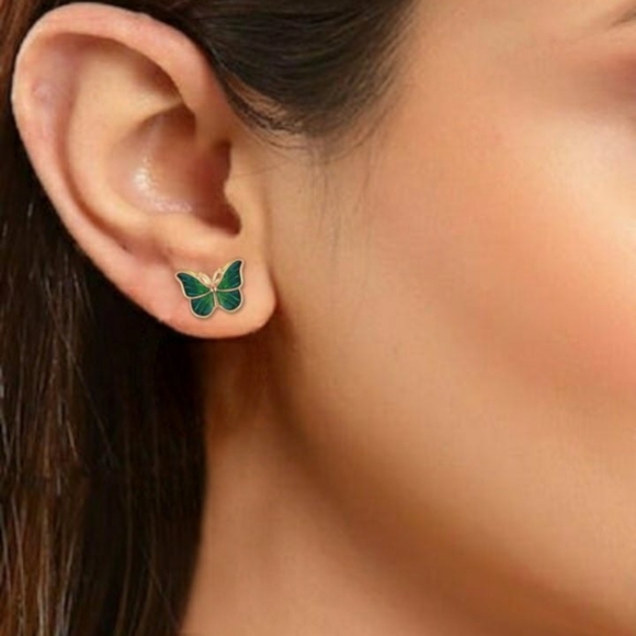 💚🦋earrings 🦋💚 - Picture 2 of 5